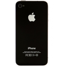 Apple Iphone 4G Replacement Back Glass Black Apple Iphone 4G Replacement Back Glass Black